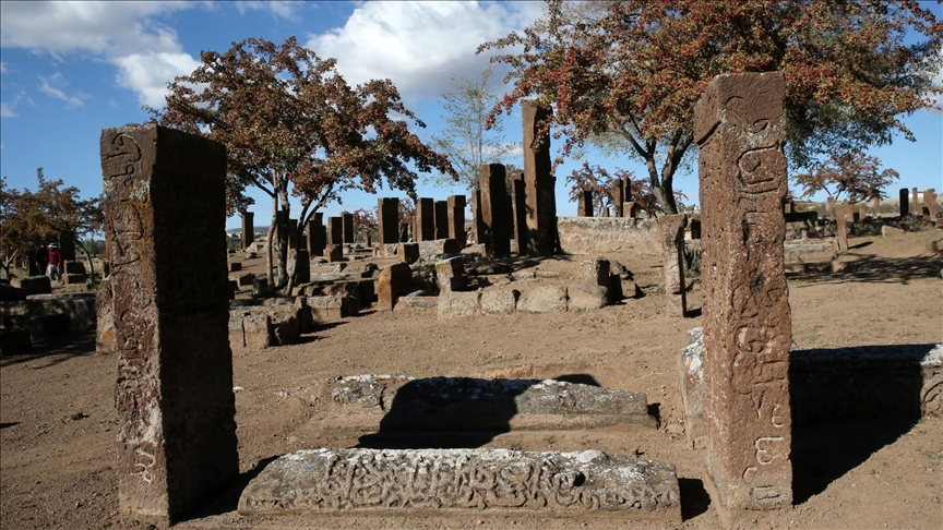 Ahlat'ta 91 mezar kayıt altına alındı