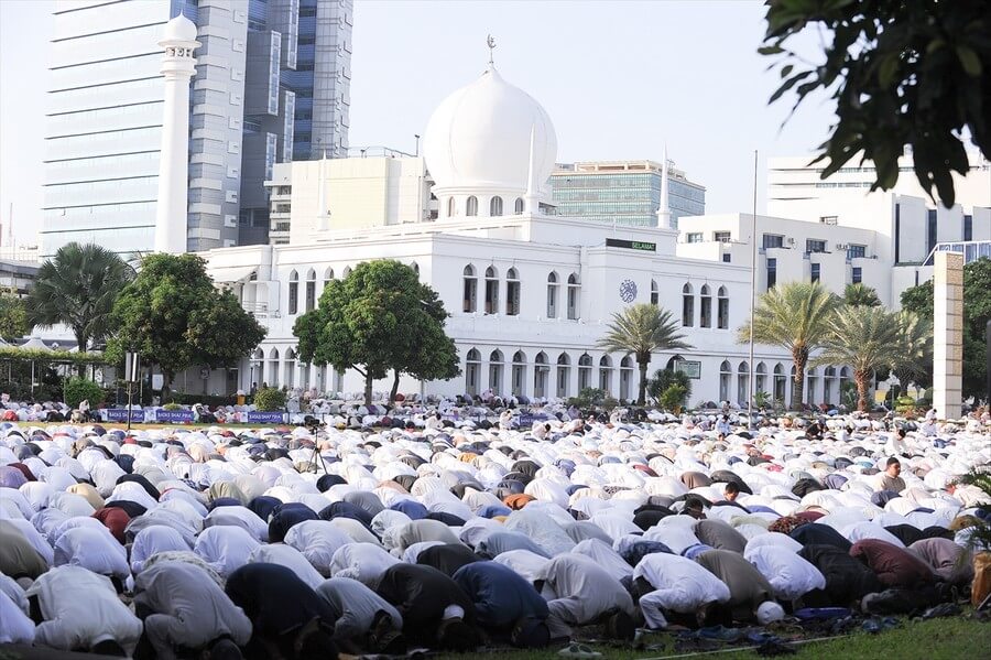 Dünya‘dan 1444 Kurban Bayramı namazı kareleri