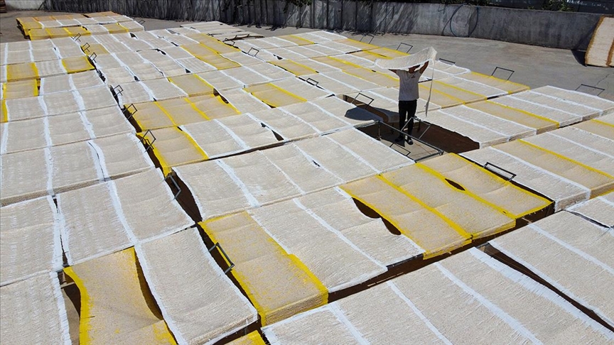 Tescilli 'Maraş tarhanası' ilgi görüyor