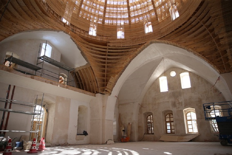 ­Anadolu nun ilk camisi ezan sesine hazırlanıyor