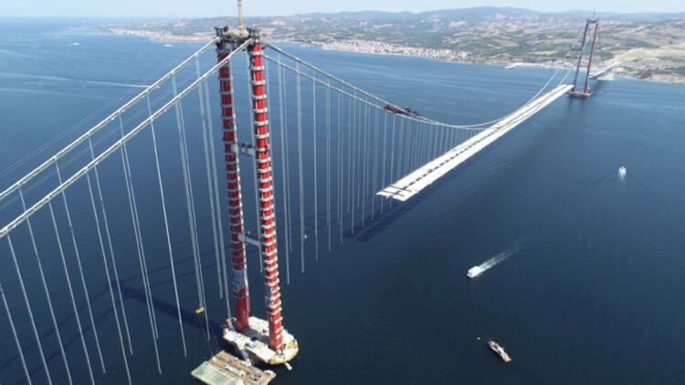 Çanakkale Köprüsü'nde geri sayım başladı