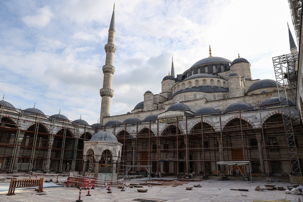 Sultanahmet Camii gelecek yıl açılacak