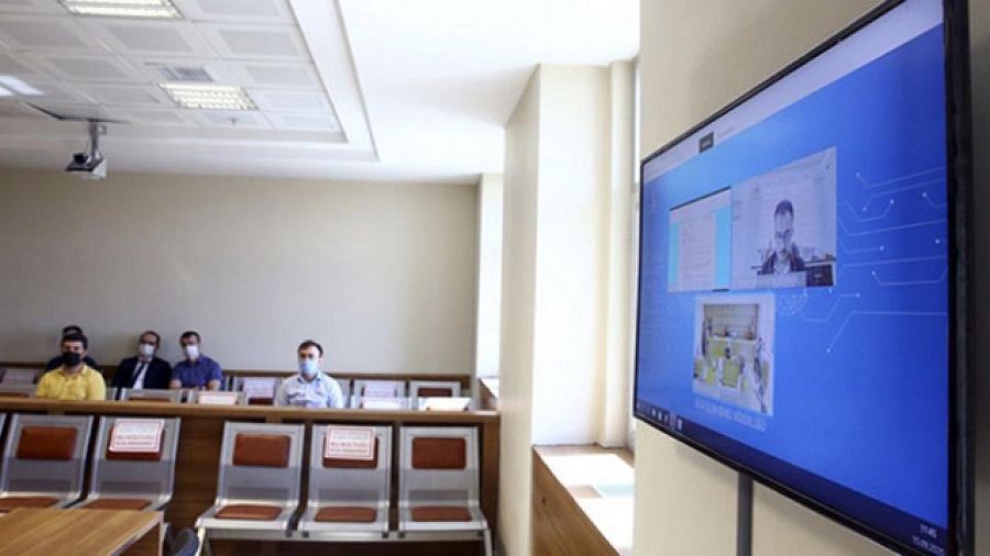 3 yılda 1 buçuk milyon duruşma online yapıldı