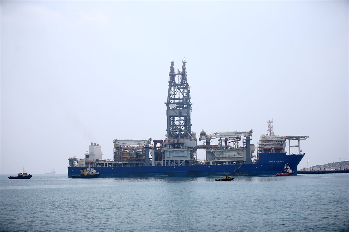 4. sondaj gemisi Mersin'e ulaştı