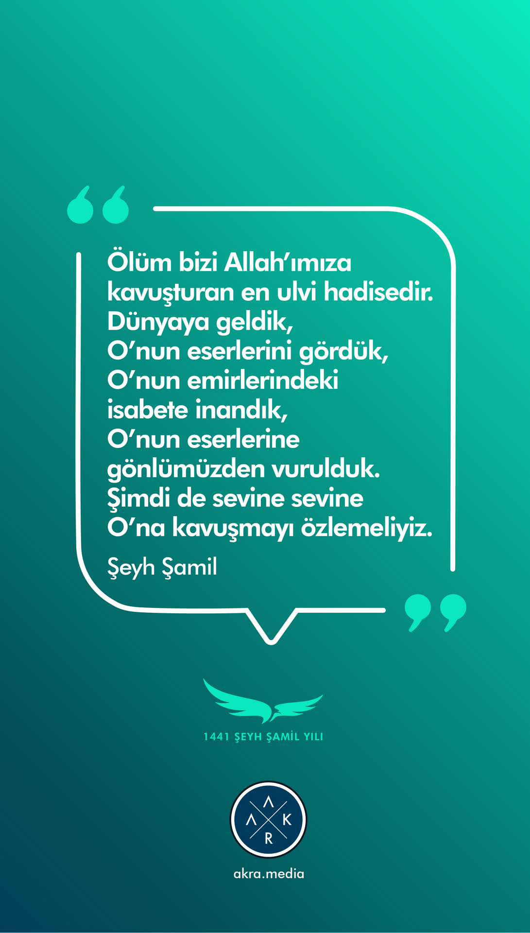 Şeyh Şamil'in Sözleri