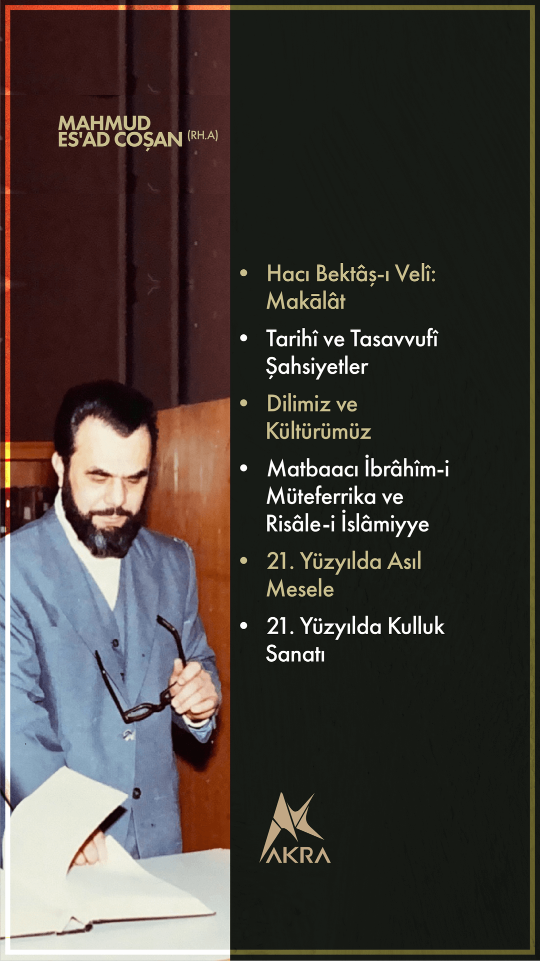 MAHMUD ES'AD COŞAN HAYATI 90.YIL
