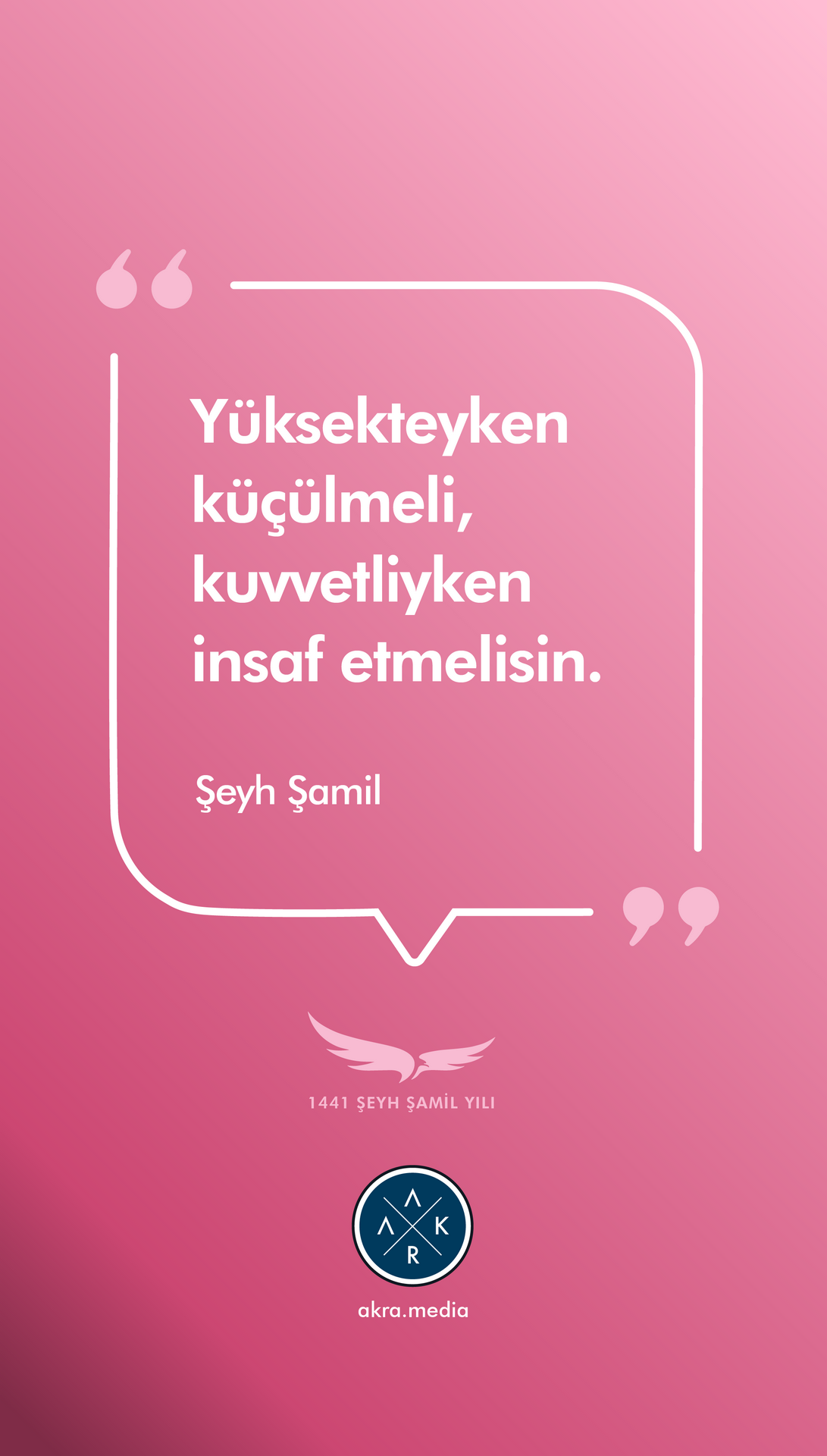 Şeyh Şamil'in Sözleri