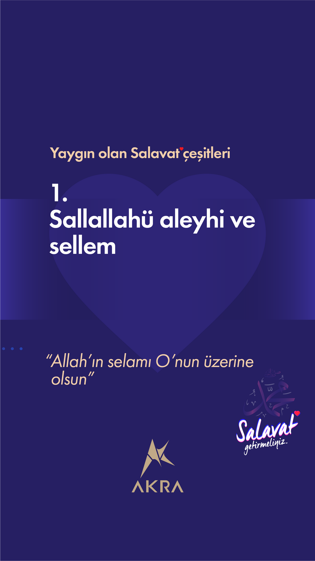 Salavat Çeşitleri