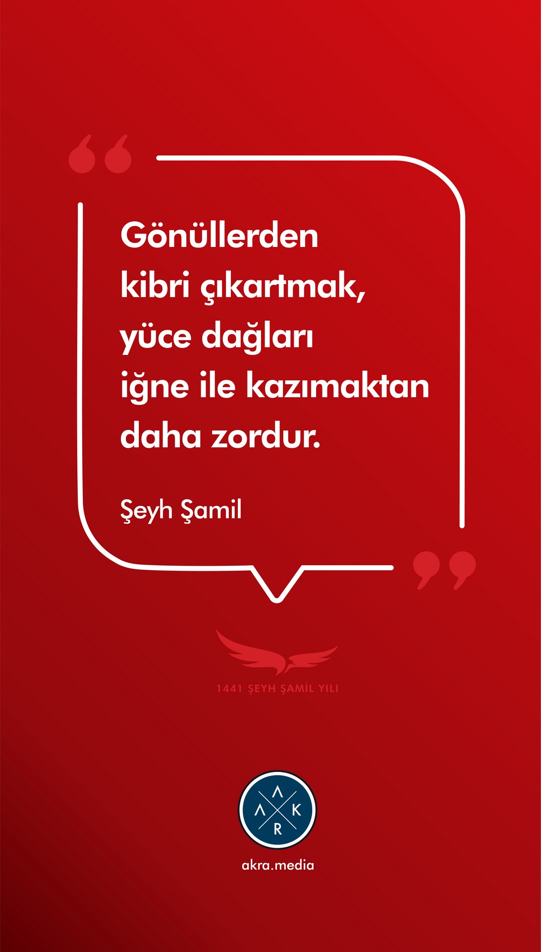 Şeyh Şamil'in Sözleri