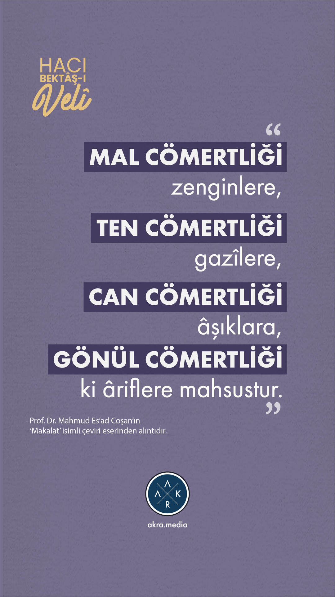 HACI BEKTÂŞ-I VELİ