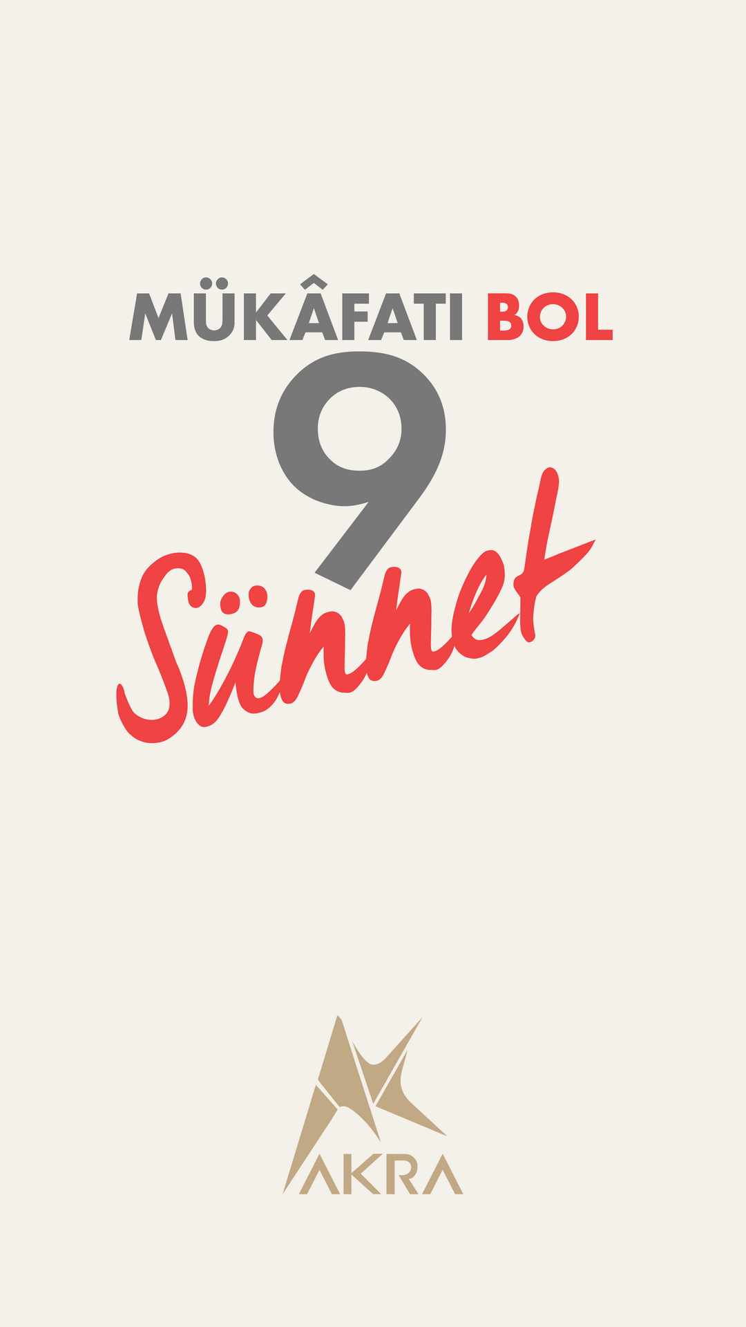 Mükafatı Bol 9 Sünnet