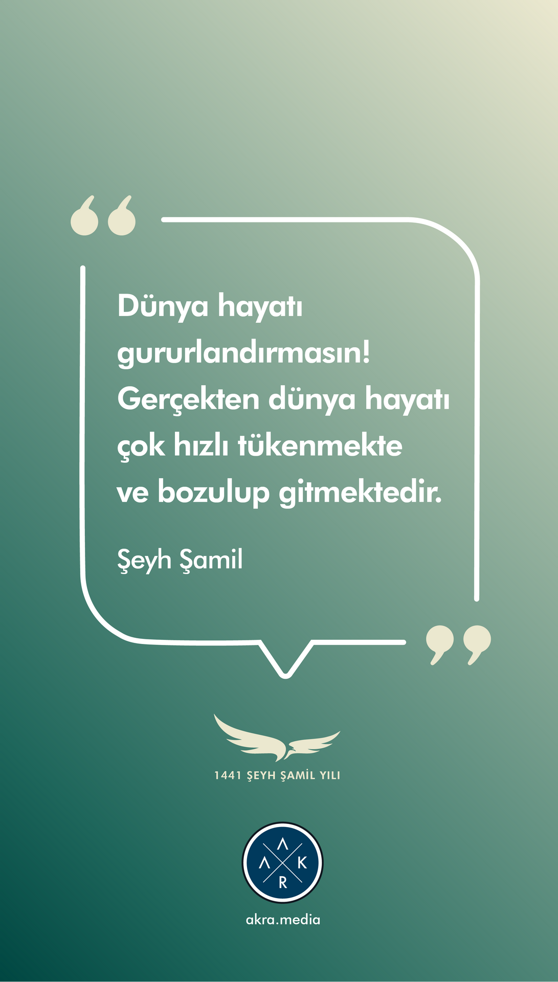 Şeyh Şamil'in Sözleri