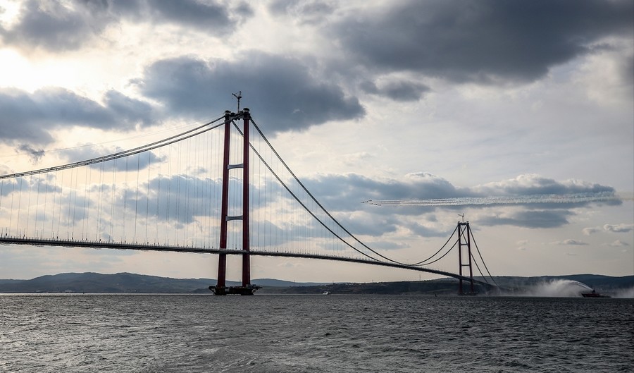 ­'Marmara Otoyol Ringi' 1915 Çanakkale Köprüsü ile tamamlandı