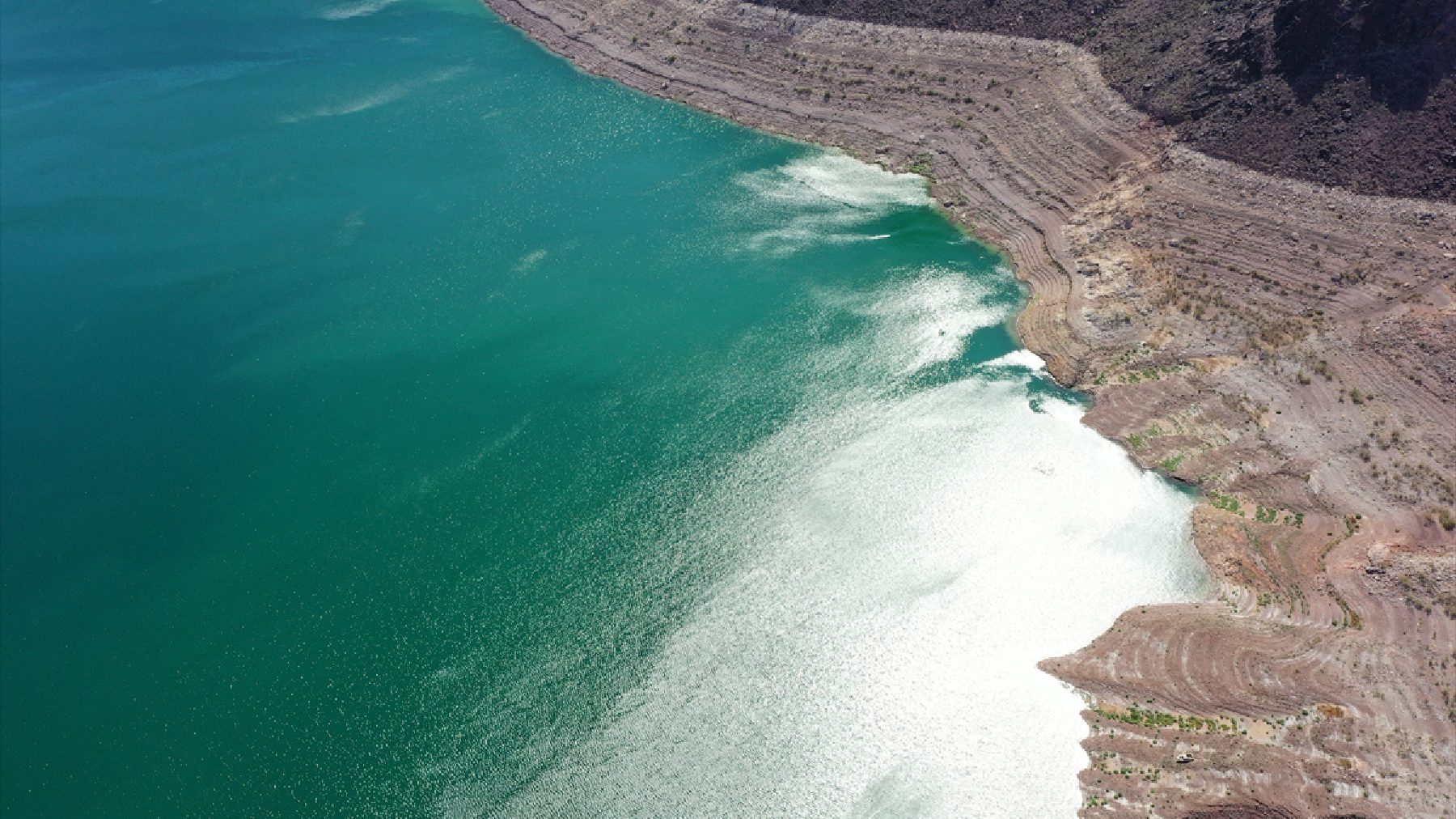 Mead Gölü'nde su seviyesi dip yaptı