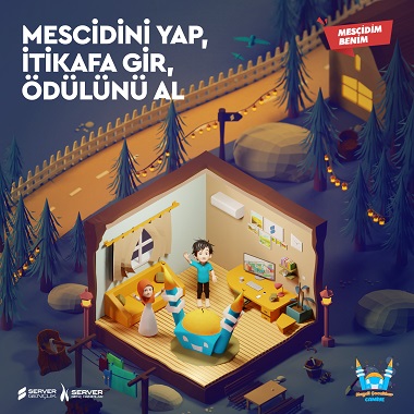 Çocuklara özel  Mescidim Benim  yarışması